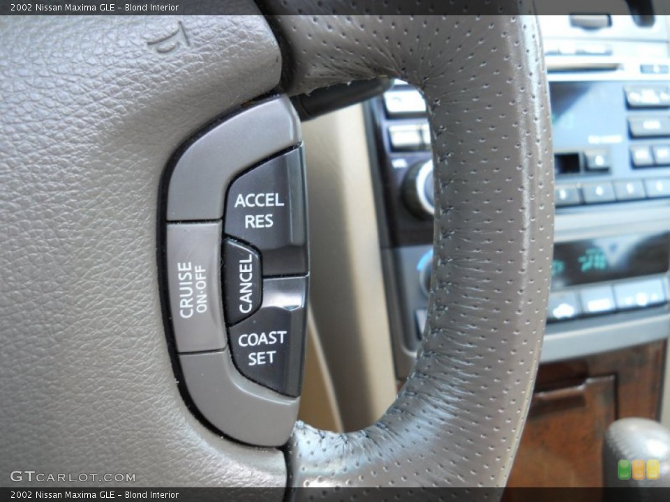 Blond Interior Controls for the 2002 Nissan Maxima GLE #51377008