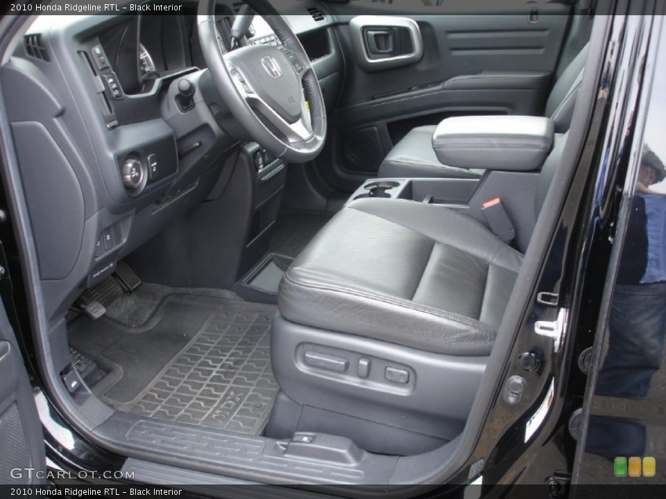 Black Interior Photo for the 2010 Honda Ridgeline RTL #51384523