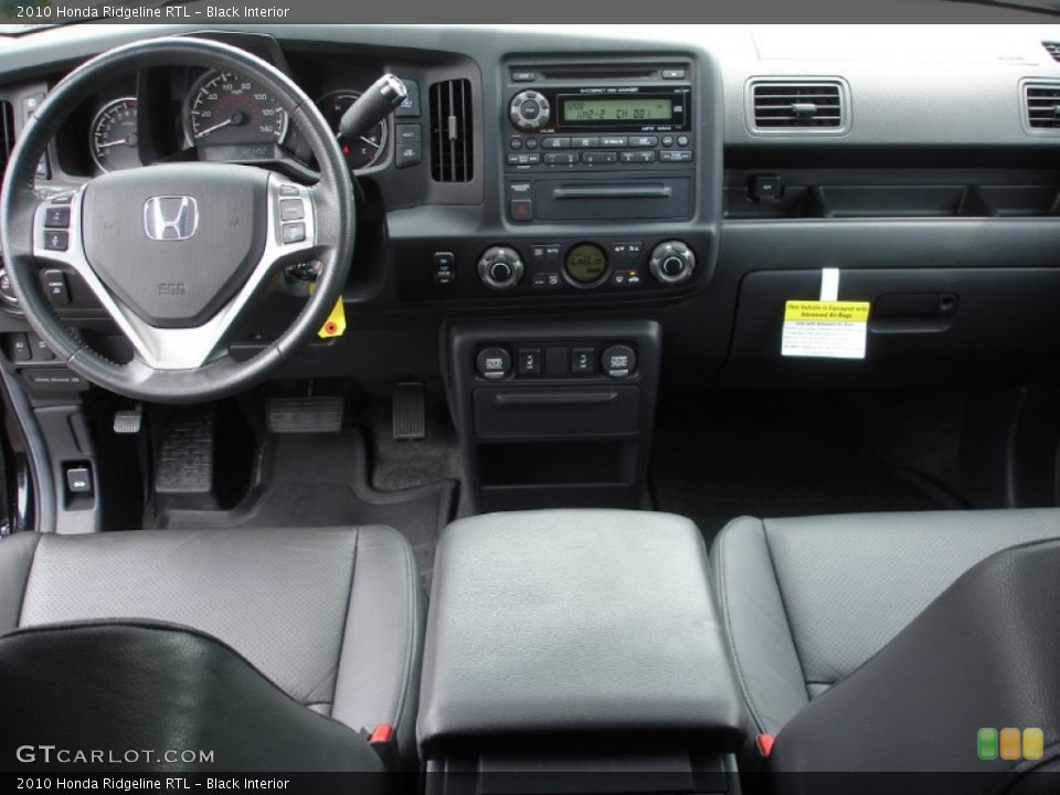 Black Interior Dashboard for the 2010 Honda Ridgeline RTL #51384553
