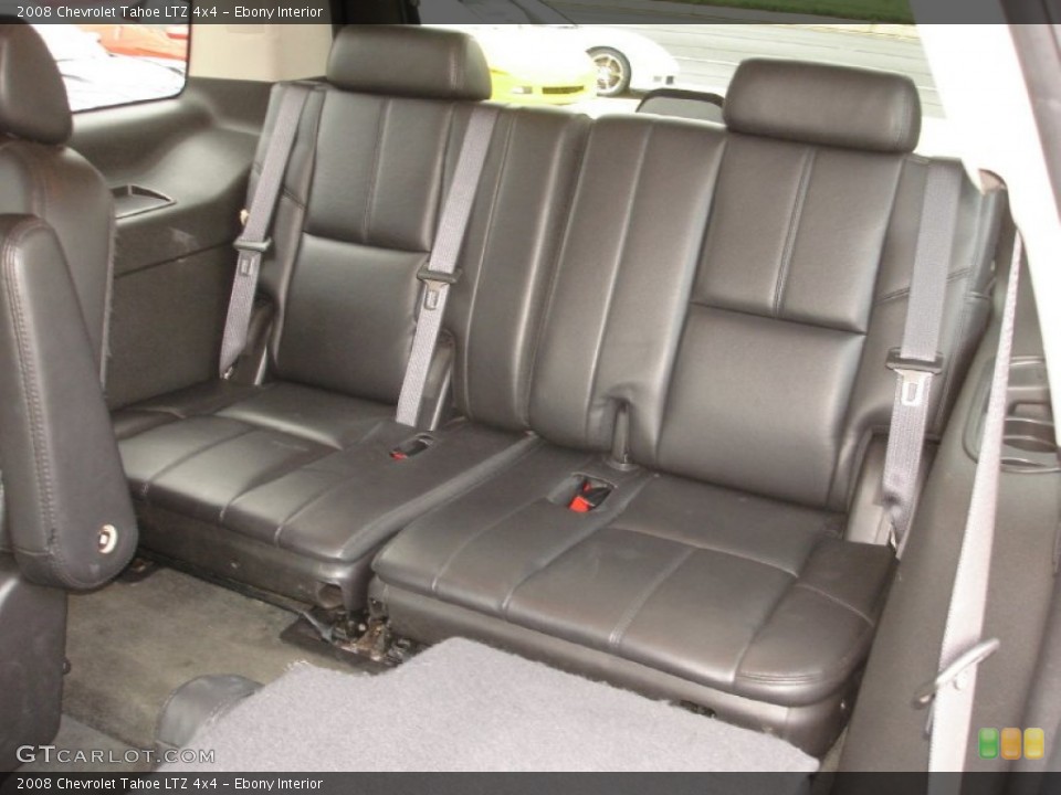 Ebony Interior Photo for the 2008 Chevrolet Tahoe LTZ 4x4 #51385315