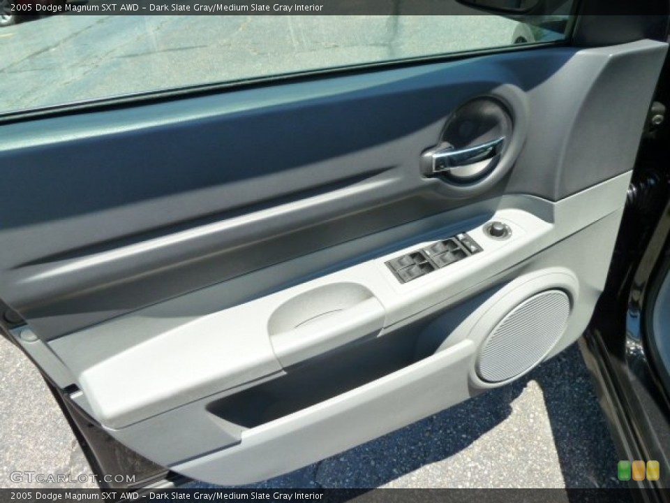 Dark Slate Gray/Medium Slate Gray Interior Door Panel for the 2005 Dodge Magnum SXT AWD #51390746