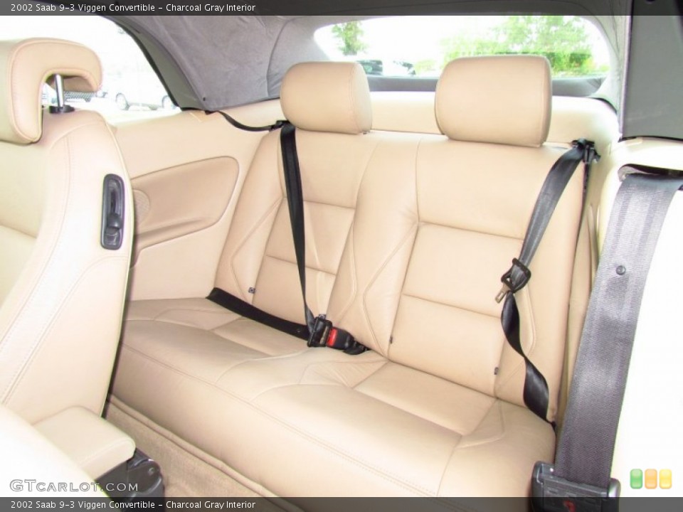 Charcoal Gray Interior Photo for the 2002 Saab 9-3 Viggen Convertible #51391319