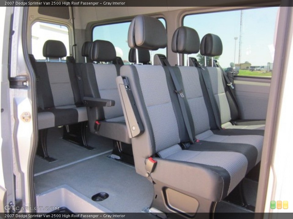 Gray Interior Photo for the 2007 Dodge Sprinter Van 2500 High Roof Passenger #51392921