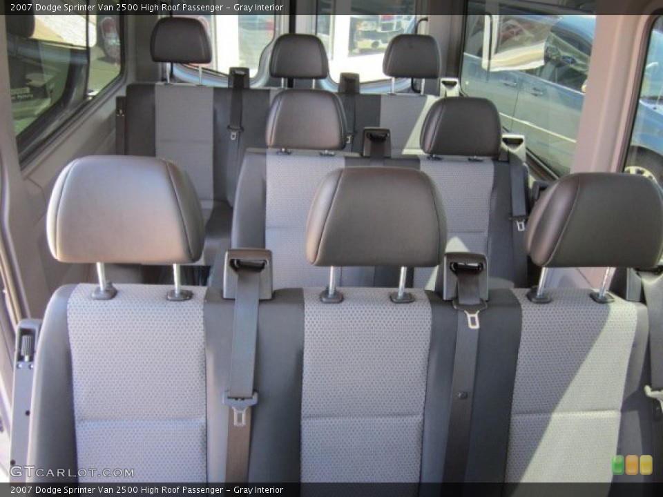 Gray Interior Photo for the 2007 Dodge Sprinter Van 2500 High Roof Passenger #51392939