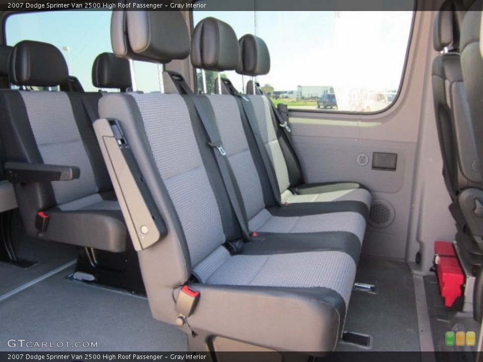 Gray Interior Photo for the 2007 Dodge Sprinter Van 2500 High Roof Passenger #51392981