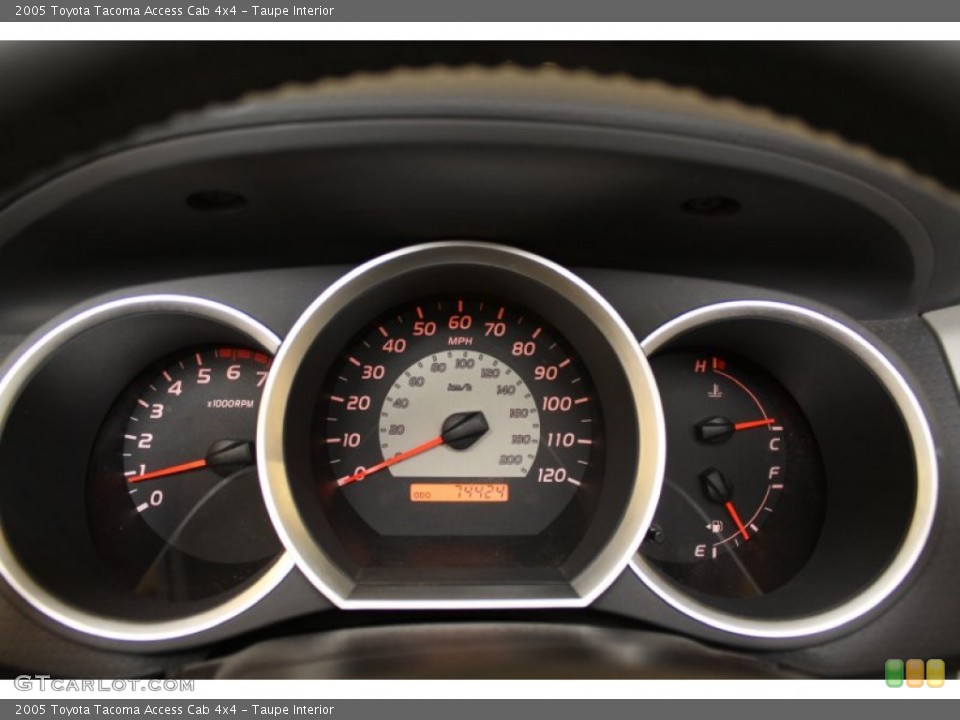 Taupe Interior Gauges for the 2005 Toyota Tacoma Access Cab 4x4 #51393758