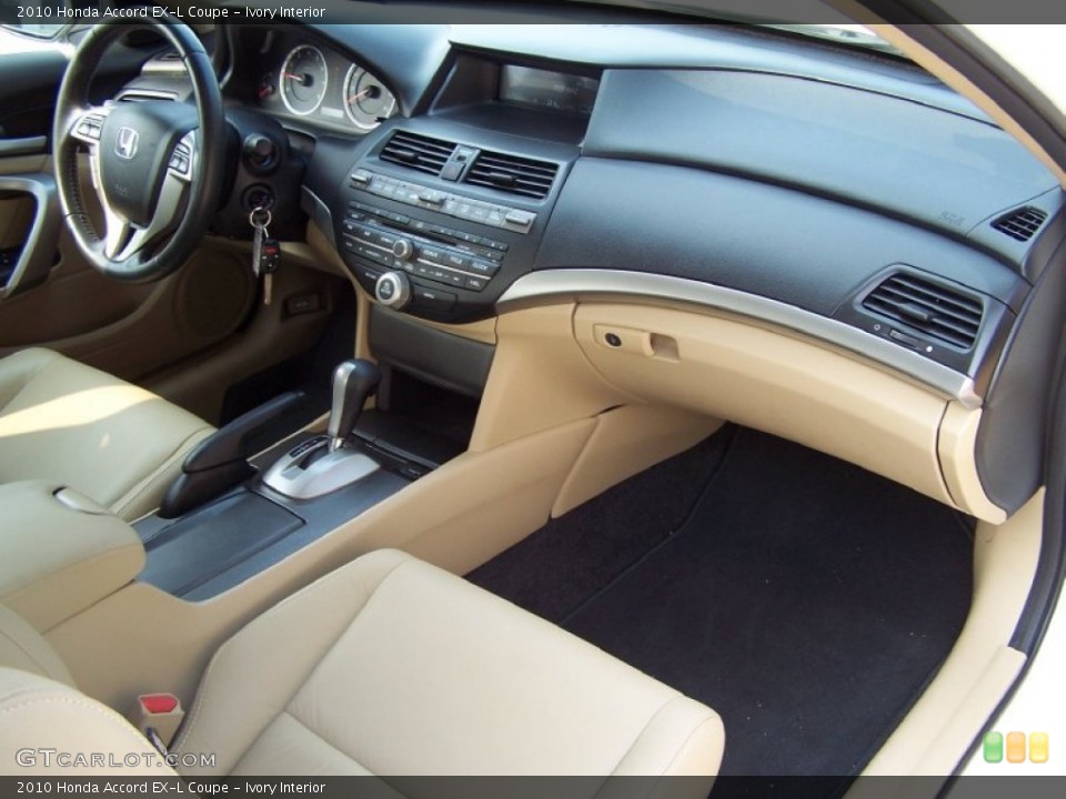 Ivory Interior Dashboard for the 2010 Honda Accord EX-L Coupe #51394142