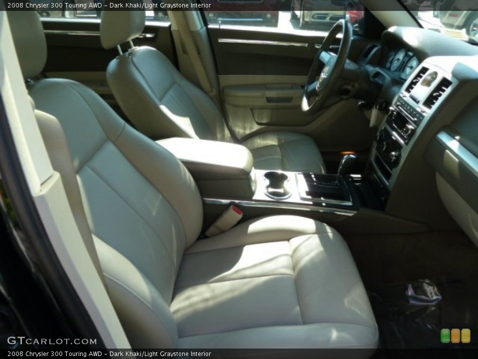 Dark Khaki/Light Graystone Interior Photo for the 2008 Chrysler 300 Touring AWD #51394616