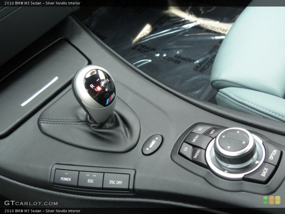 Silver Novillo Interior Transmission for the 2010 BMW M3 Sedan #51397856