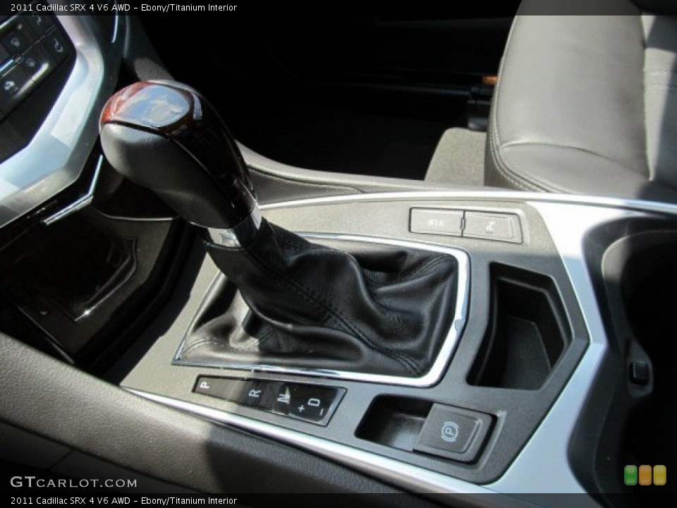 Ebony/Titanium Interior Transmission for the 2011 Cadillac SRX 4 V6 AWD #51399147