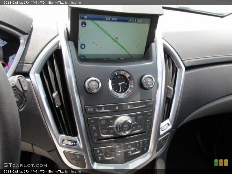 Ebony/Titanium Interior Dashboard for the 2011 Cadillac SRX 4 V6 AWD #51399155