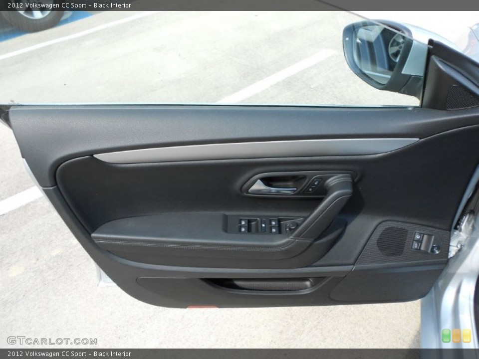 Black Interior Door Panel for the 2012 Volkswagen CC Sport #51405273