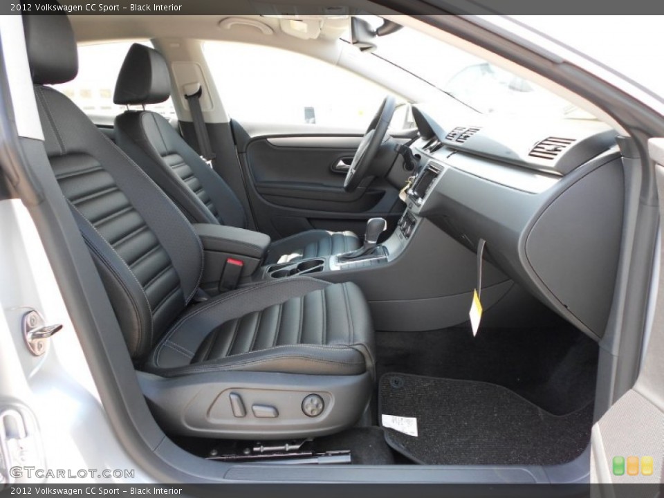 Black Interior Photo for the 2012 Volkswagen CC Sport #51405291