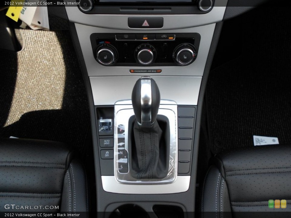 Black Interior Transmission for the 2012 Volkswagen CC Sport #51405327