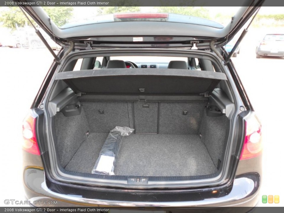 Interlagos Plaid Cloth Interior Trunk for the 2008 Volkswagen GTI 2 Door #51406047
