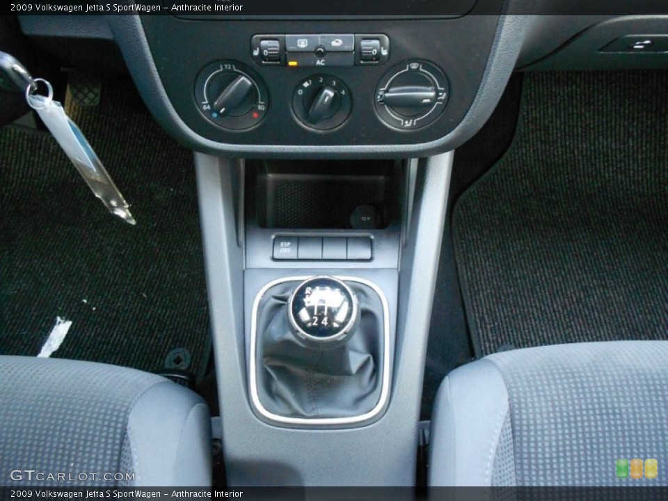 Anthracite Interior Transmission for the 2009 Volkswagen Jetta S SportWagen #51406290