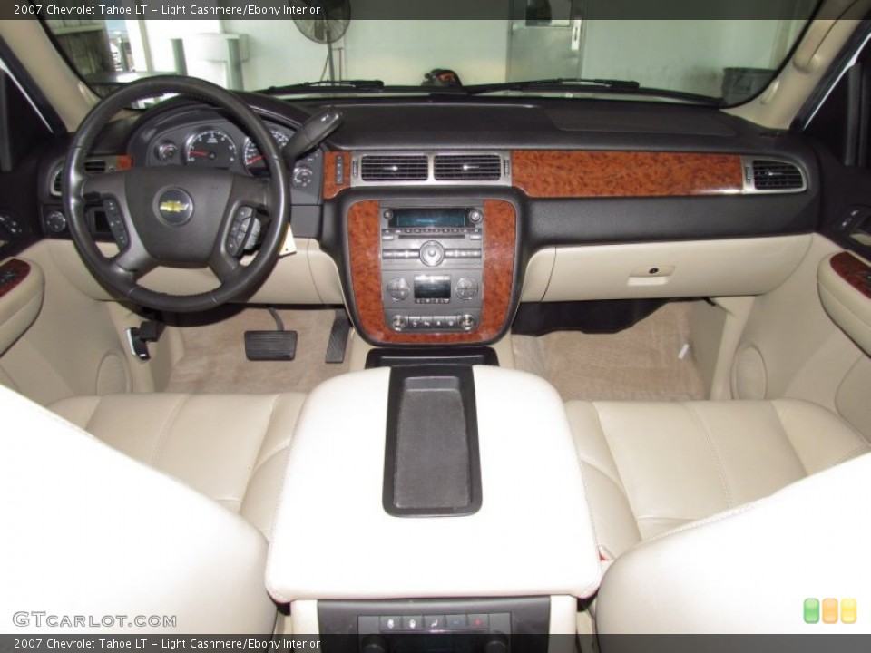 Light Cashmere/Ebony Interior Dashboard for the 2007 Chevrolet Tahoe LT #51411892