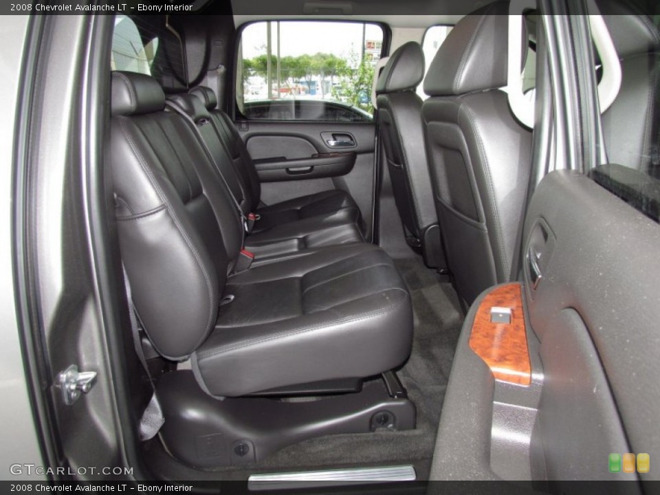 Ebony Interior Photo for the 2008 Chevrolet Avalanche LT #51412375
