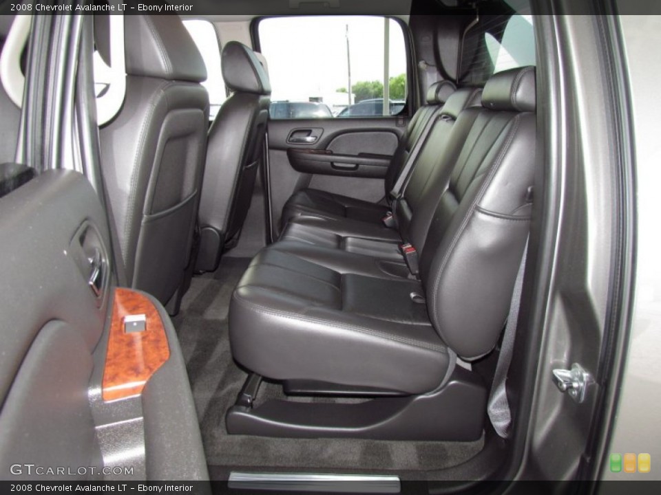 Ebony Interior Photo for the 2008 Chevrolet Avalanche LT #51412390