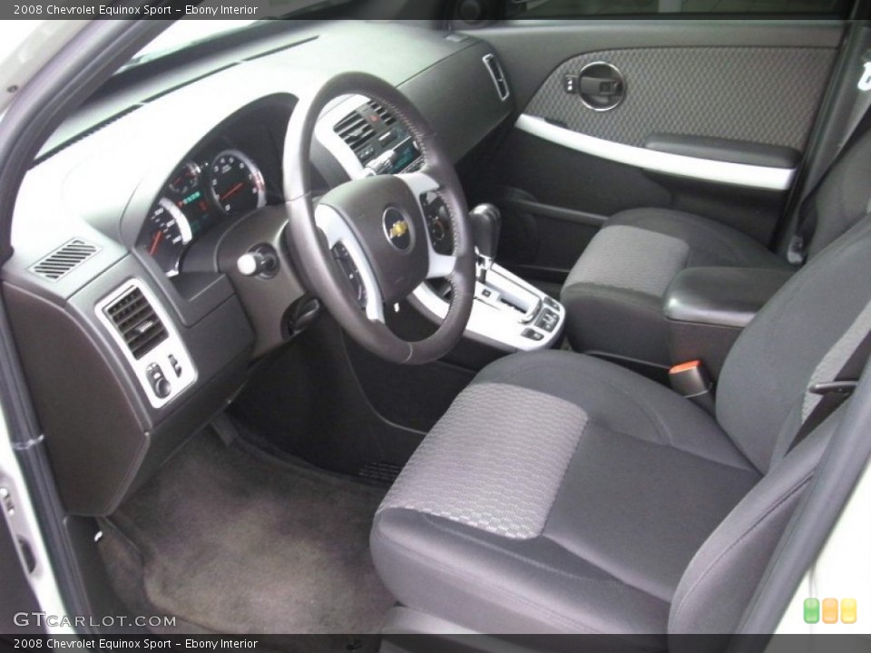 Ebony Interior Photo for the 2008 Chevrolet Equinox Sport #51413608