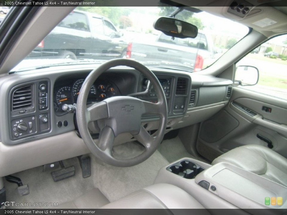 Tan/Neutral Interior Photo for the 2005 Chevrolet Tahoe LS 4x4 #51415208