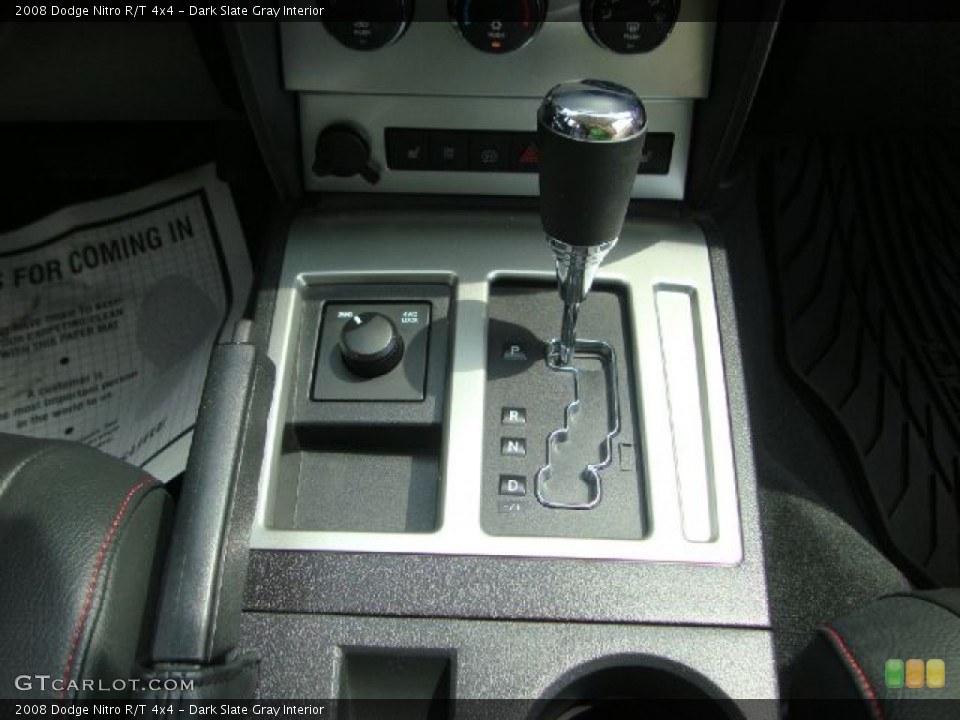 Dark Slate Gray Interior Transmission for the 2008 Dodge Nitro R/T 4x4 #51416330