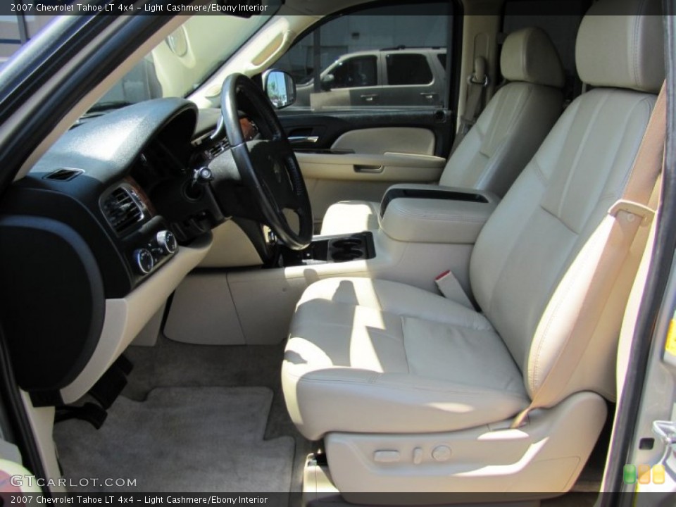 Light Cashmere/Ebony Interior Photo for the 2007 Chevrolet Tahoe LT 4x4 #51418475