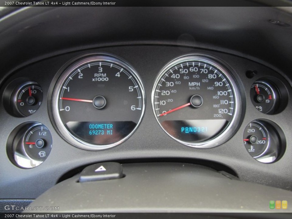 Light Cashmere/Ebony Interior Gauges for the 2007 Chevrolet Tahoe LT 4x4 #51418493