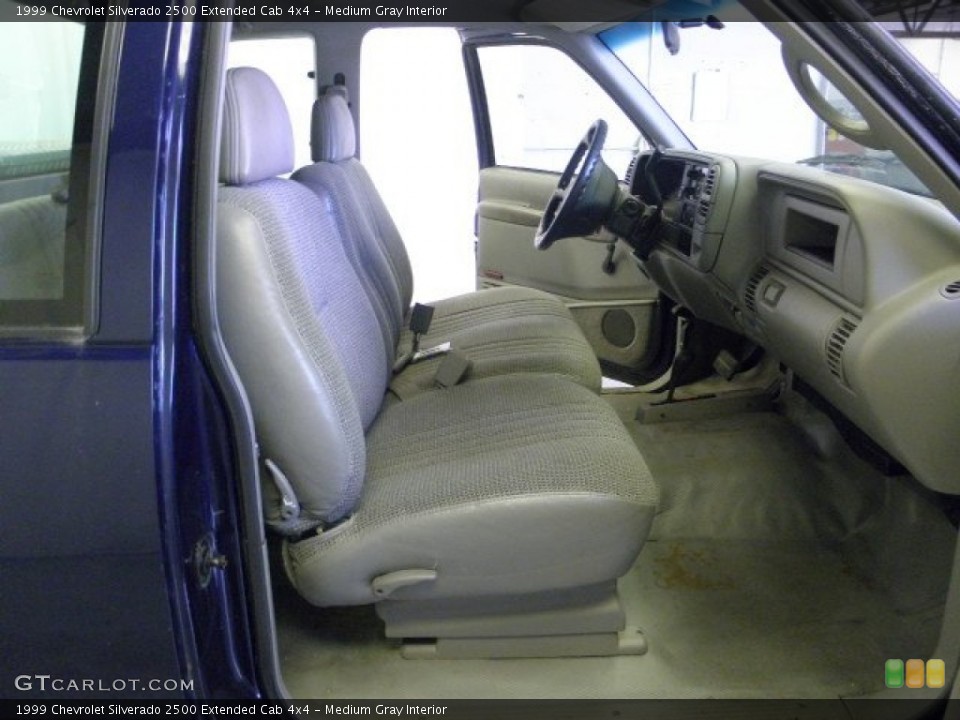 Medium Gray 1999 Chevrolet Silverado 2500 Interiors