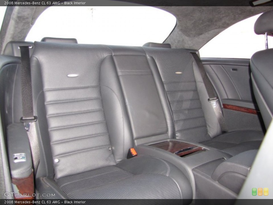 Black Interior Photo for the 2008 Mercedes-Benz CL 63 AMG #51421830