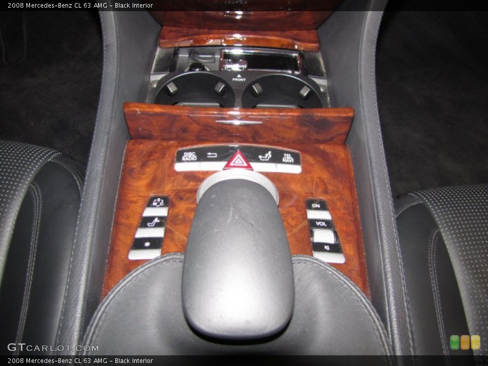 Black Interior Controls for the 2008 Mercedes-Benz CL 63 AMG #51422031