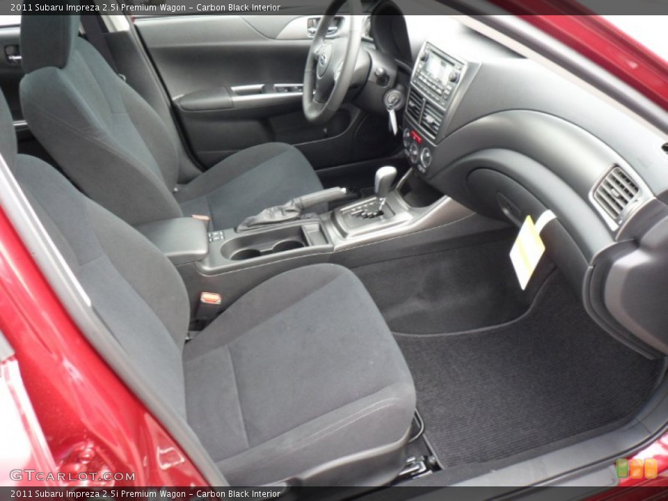 Carbon Black Interior Photo for the 2011 Subaru Impreza 2.5i Premium Wagon #51422319