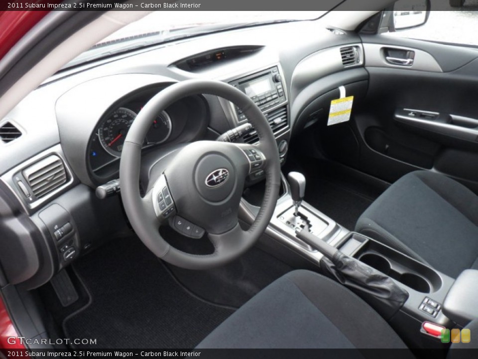 Carbon Black Interior Photo for the 2011 Subaru Impreza 2.5i Premium Wagon #51422464
