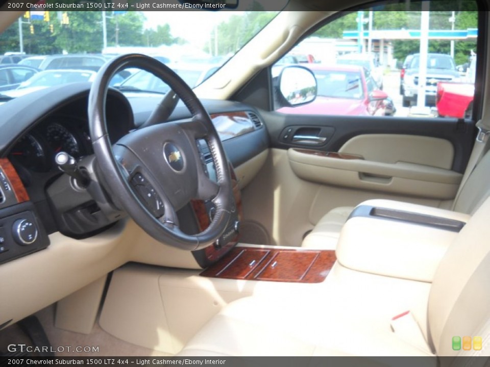 Light Cashmere/Ebony Interior Photo for the 2007 Chevrolet Suburban 1500 LTZ 4x4 #51425832