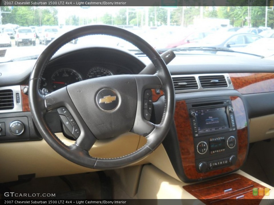 Light Cashmere/Ebony Interior Dashboard for the 2007 Chevrolet Suburban 1500 LTZ 4x4 #51425892