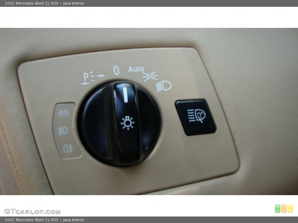 Java Interior Controls for the 2002 Mercedes-Benz CL 600 #51428283