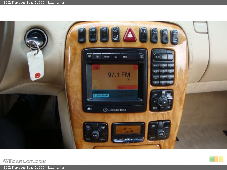 Java Interior Controls for the 2002 Mercedes-Benz CL 600 #51428343