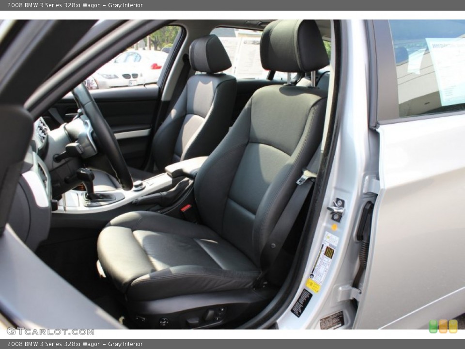 Gray Interior Photo for the 2008 BMW 3 Series 328xi Wagon #51428889