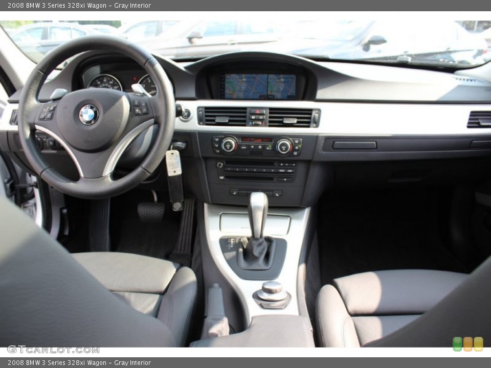 Gray Interior Dashboard for the 2008 BMW 3 Series 328xi Wagon #51428904