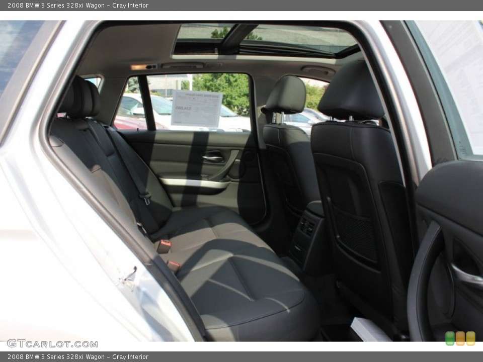 Gray Interior Photo for the 2008 BMW 3 Series 328xi Wagon #51429060