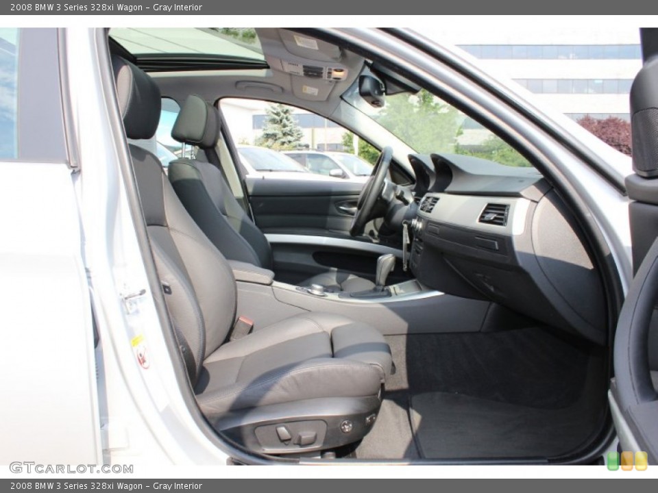 Gray Interior Photo for the 2008 BMW 3 Series 328xi Wagon #51429105