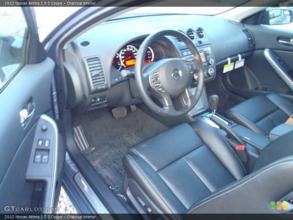 Charcoal Interior Photo for the 2012 Nissan Altima 2.5 S Coupe #51429297