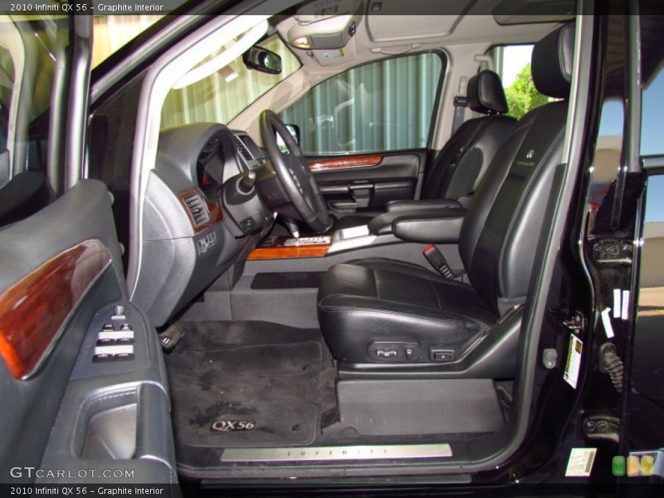 Graphite Interior Photo for the 2010 Infiniti QX 56 #51429306