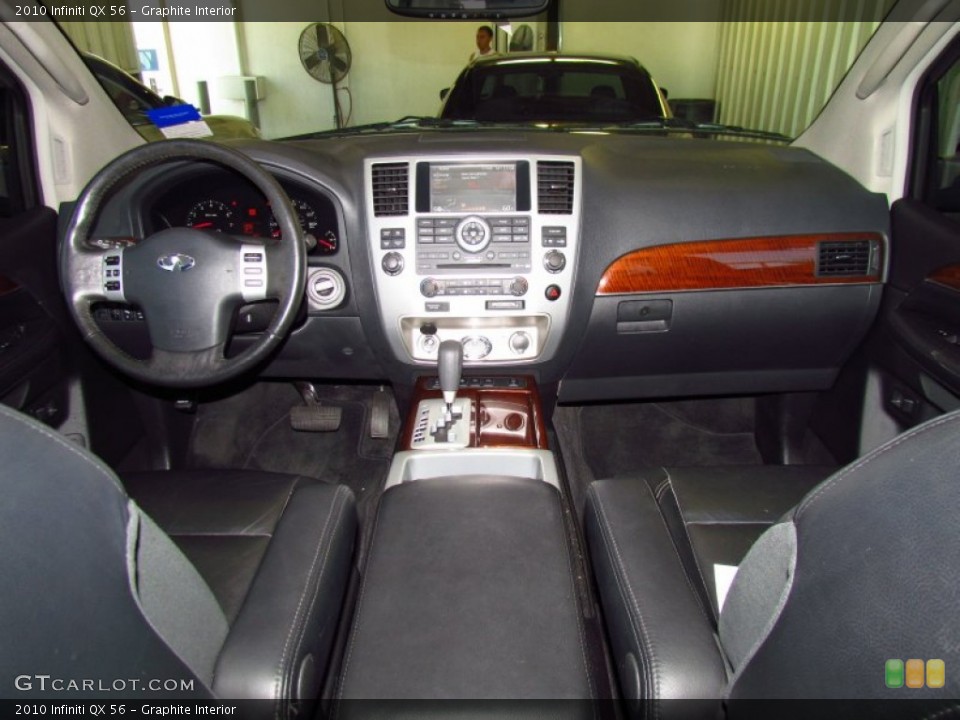 Graphite Interior Dashboard for the 2010 Infiniti QX 56 #51429381