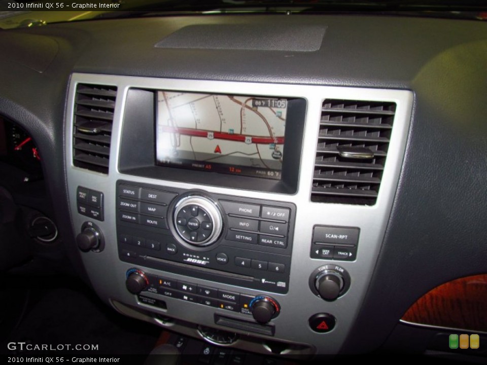 Graphite Interior Controls for the 2010 Infiniti QX 56 #51429411