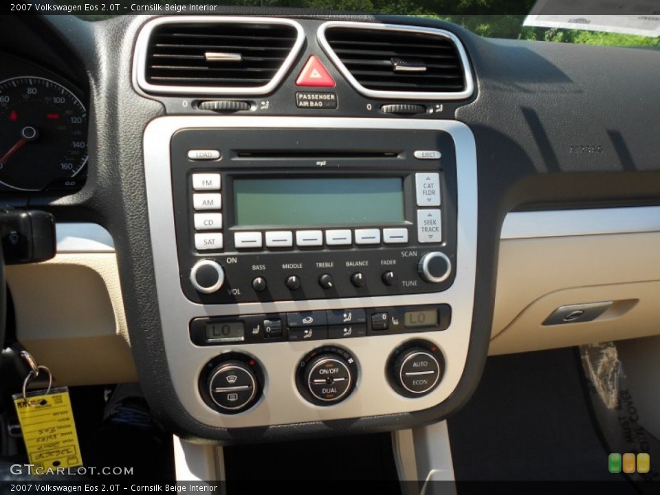 Cornsilk Beige Interior Controls for the 2007 Volkswagen Eos 2.0T #51430212