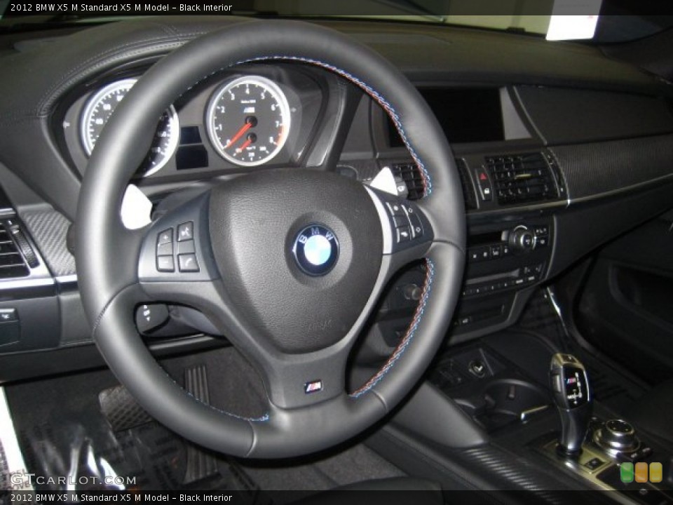 Black Interior Steering Wheel for the 2012 BMW X5 M  #51430884