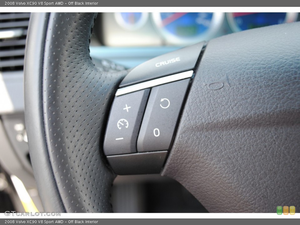Off Black Interior Controls for the 2008 Volvo XC90 V8 Sport AWD #51432981