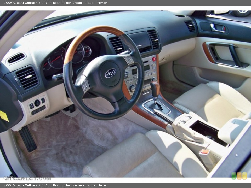 Taupe Interior Photo for the 2006 Subaru Outback 3.0 R L.L.Bean Edition Sedan #51433074