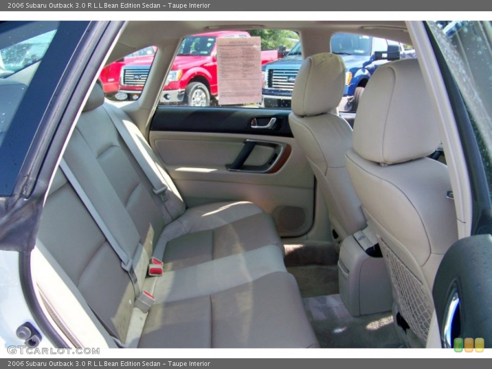 Taupe Interior Photo for the 2006 Subaru Outback 3.0 R L.L.Bean Edition Sedan #51433146